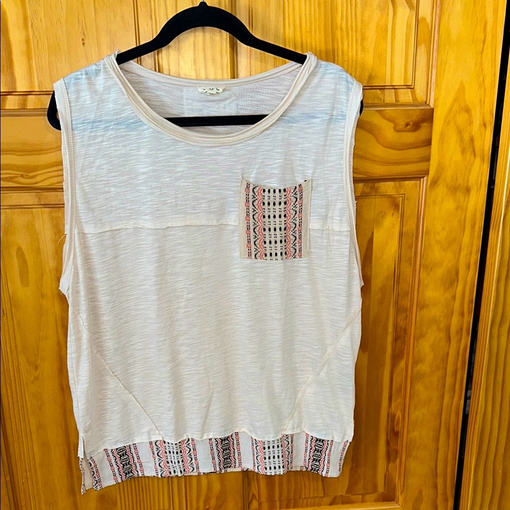 POL brand sleeveless top